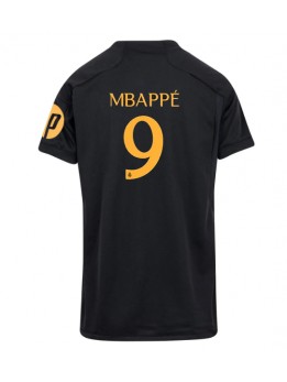 Billige Real Madrid Kylian Mbappe #9 Tredjedrakt Dame 2023-24 Kortermet